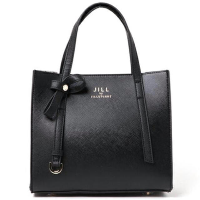 JILL by JILLSTUART - ジルバイ リボンミニトートバッグ 今期完売ブラック 新品