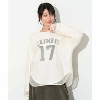 【OFF WHITE】チュール * カレッジロゴ ロングスリーブTシャツ セット(セットアイテム)(その他)