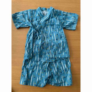 甚平 100cm 青緑色(甚平/浴衣)