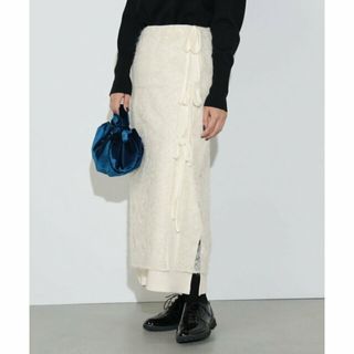 【IVORY×IVORY】起毛レースエプロン * リブスカート(セットアイテム)(その他)