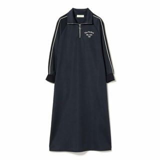 ビーミング ライフストア バイ ビームス(B:MING LIFE STORE by BEAMS)の【NAVY】【7/25再値下げ】トラック ワンピース(S~M) 楽ちん ウォッシャブル 秋まで使える(ロングワンピース/マキシワンピース)