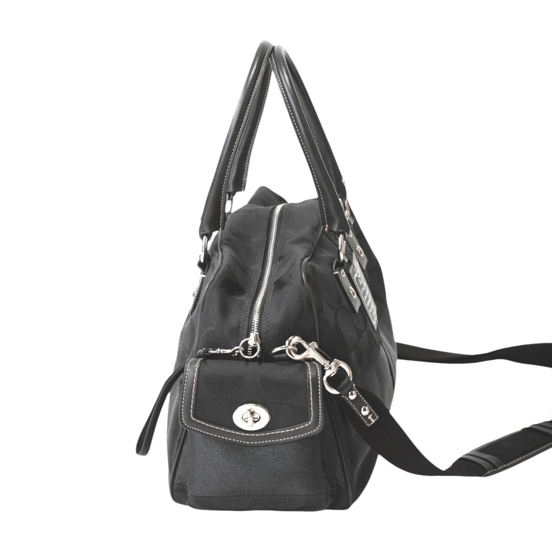 COACH ショルダーバッグ ボストンバッグ F77179 COACH - コーチ F77179 ボストンバッグ ブラック COACH