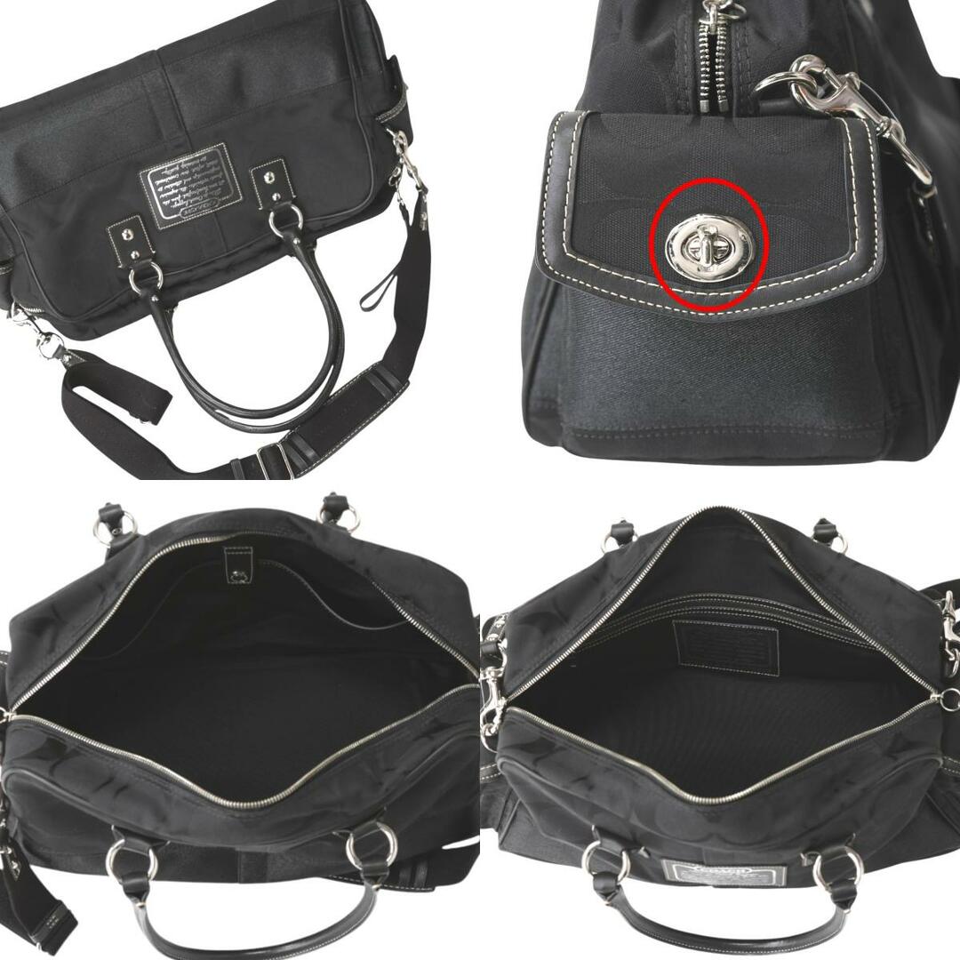 COACH ショルダーバッグ ボストンバッグ F77179 COACH - コーチ F77179 ボストンバッグ ブラック COACH