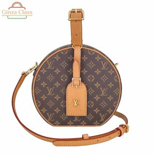 ルイヴィトン(LOUIS VUITTON)のLOUIS VUITTON ルイヴィトン プティット・ボワット・シャボー モノグラム ヌメ革 M43514 BE2169 レディース 2WAY　ハンドバッグ ショルダーバッグ 斜め掛け Ginza Class Luxury Shop(ショルダーバッグ)