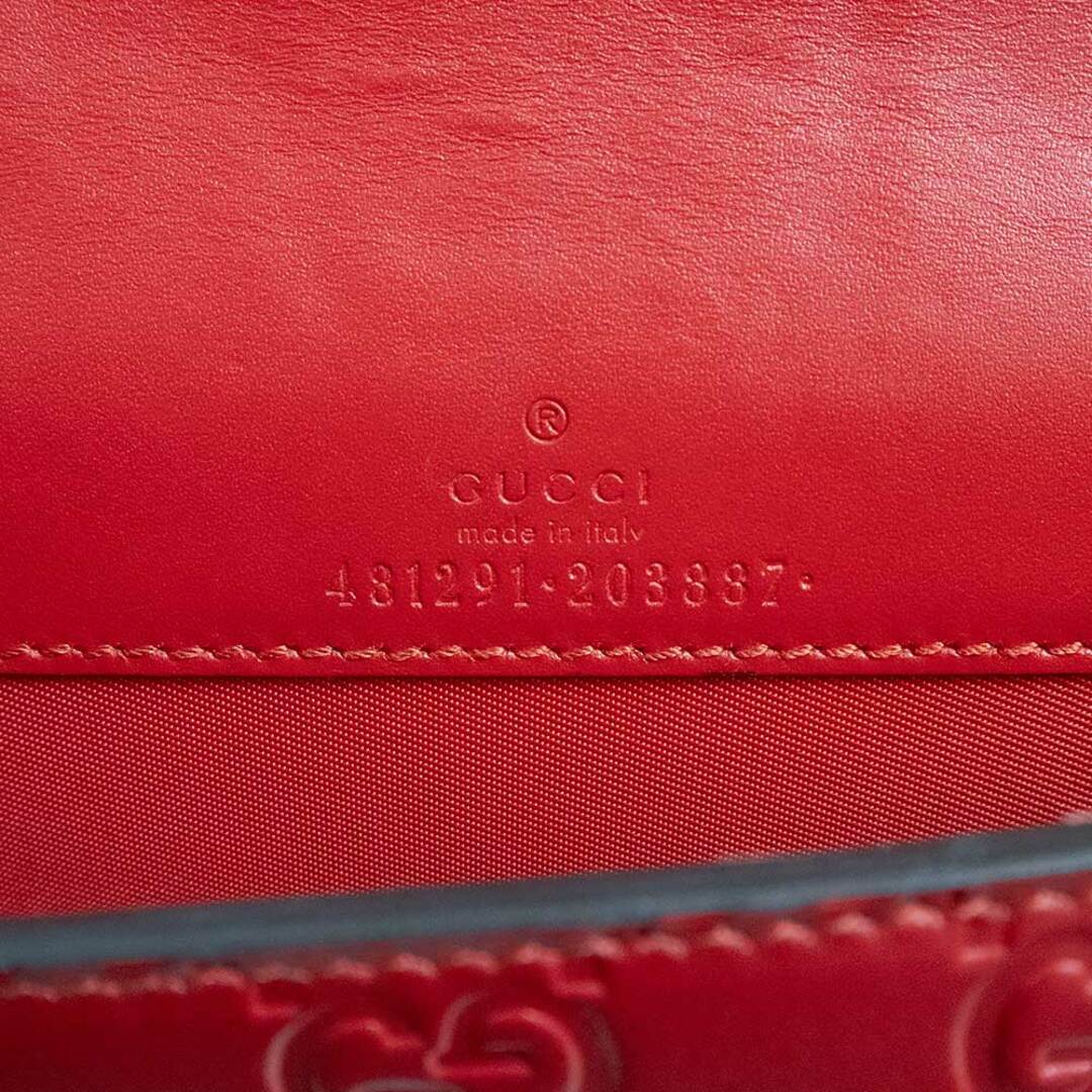 GUCCI - グッチ チェリー ミニ チェーン ショルダーバッグ 斜め