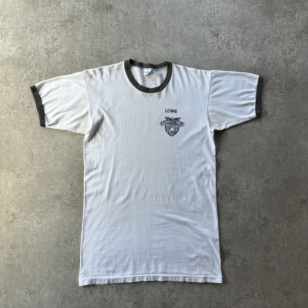 Champion - 70s80s チャンピオン リンガーtシャツ USA製 42 ブラック