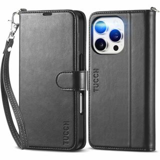 【数量限定】TUCCH iphone 16 Pro 対応 ケース 手帳型 ストラ(その他)
