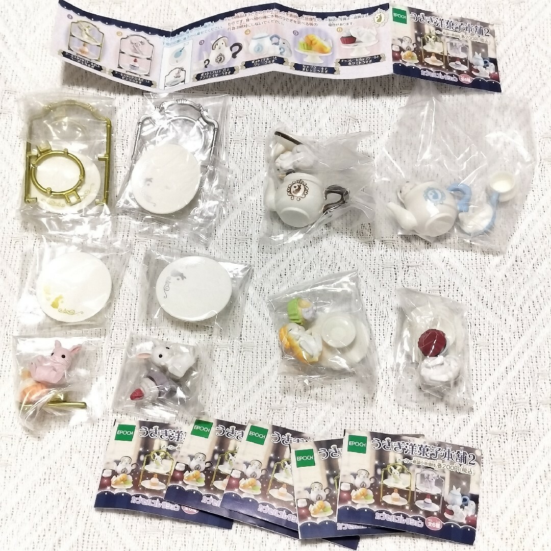 【全6種 フルコンプ】うさぎ洋菓子本舗2 エンタメ/ホビーのフィギュア(その他)の商品写真