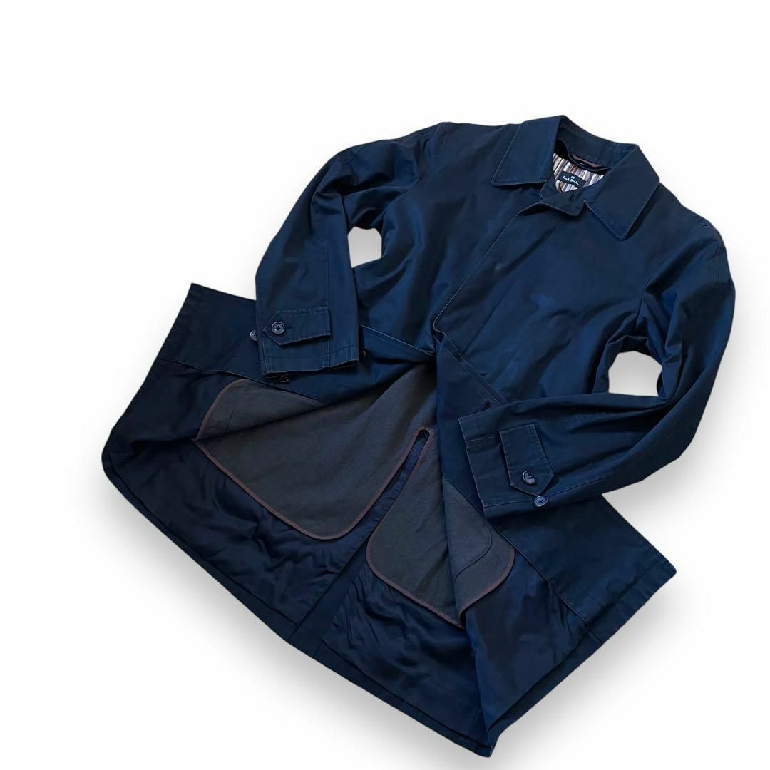 Paul Smith - 美品 ポールスミス ステンカラーコート ブラック M
