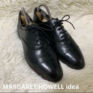 MARGARET HOWELL - マーガレットハウエルアイデア　ドレスシューズ　2283 レザー　黒　23.5cm
