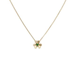 ヴァンクリーフアンドアーペル(Van Cleef & Arpels)のヴァンクリーフ＆アーペル フリヴォル ミニモデル K18YG イエローゴールド ネックレス 中古(ネックレス)