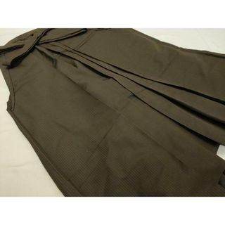 平和屋着物●男性　馬乗り袴　縞　正絹　逸品　DAAS2282tw(着物)