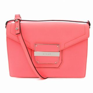 ミリー(Milly)のミリー milly 2WAY ハンドバッグ ショルダー フラップ開閉 ピンク(ショルダーバッグ)