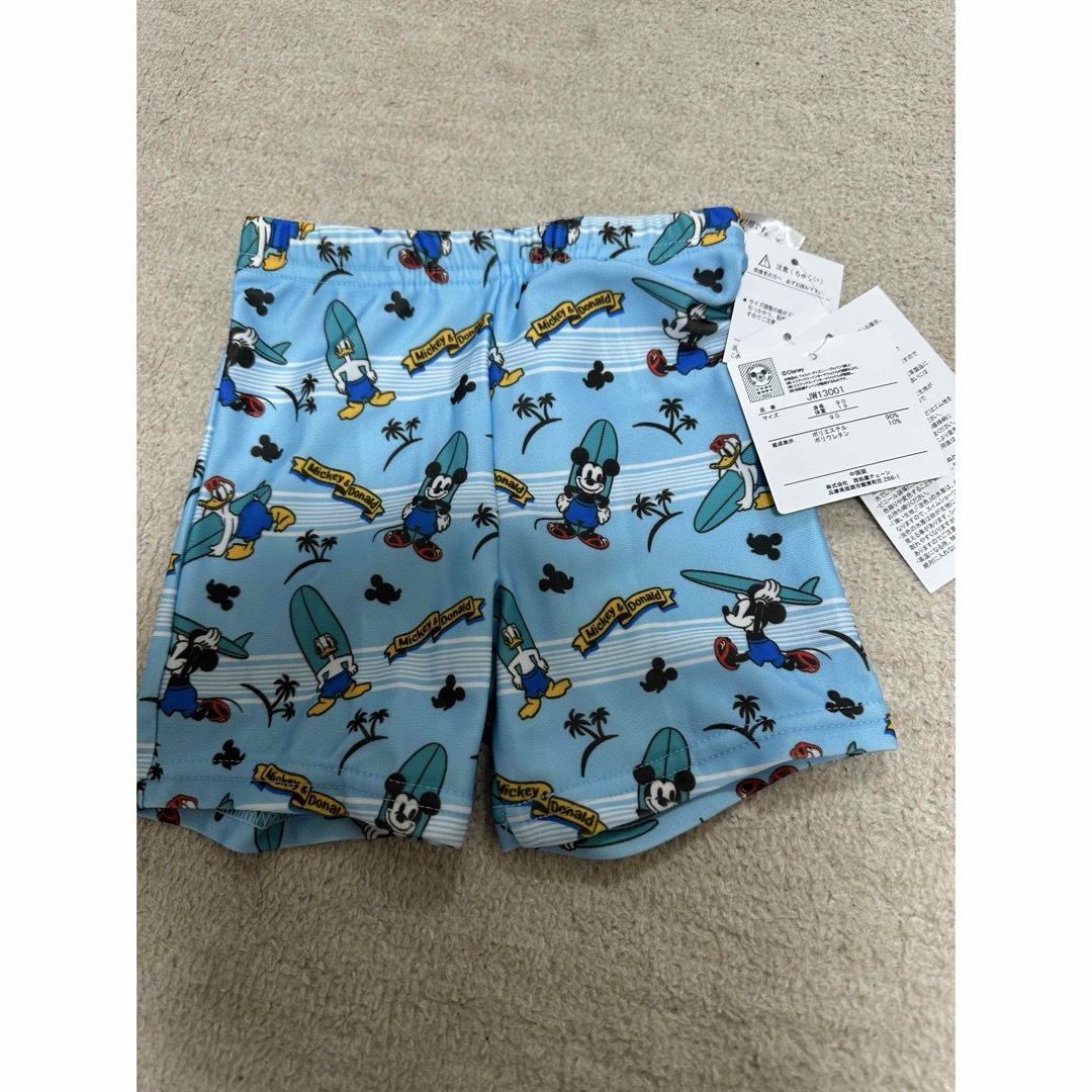 Disney(ディズニー)のミッキー 水着 90㎝ キッズ/ベビー/マタニティのキッズ服男の子用(90cm~)(水着)の商品写真