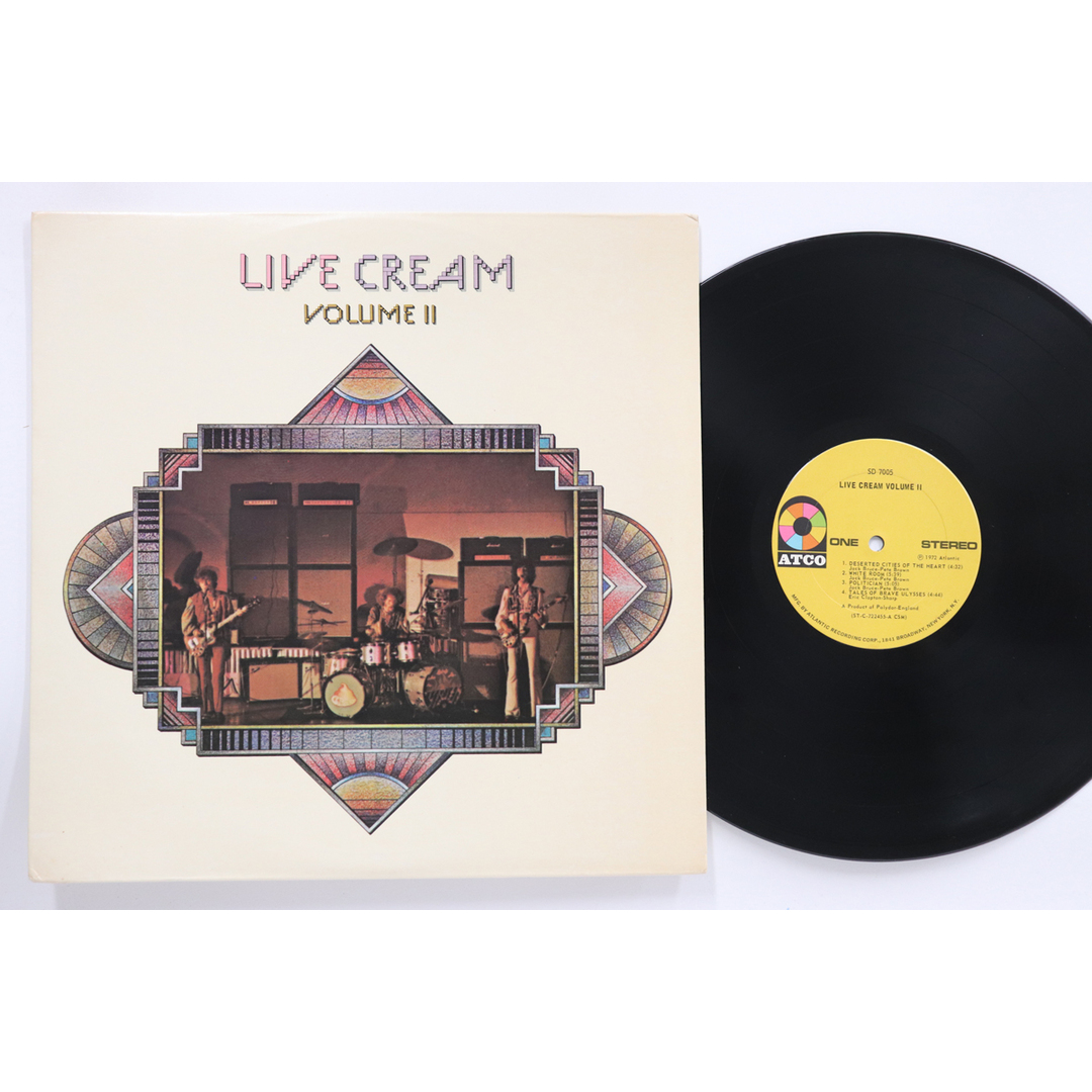 米LP Cream Live Cream Volume II SD7005 ATCO /00260 エンタメ/ホビーのエンタメ その他(その他)の商品写真