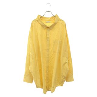 バレンシアガ(BALENCIAGA)のバレンシアガ BALENCIAGA COCOON SWING シャツ 長袖シャツ 衣料品 トップス コットン レディース イエロー系 622050 【中古】(シャツ/ブラウス(長袖/七分))