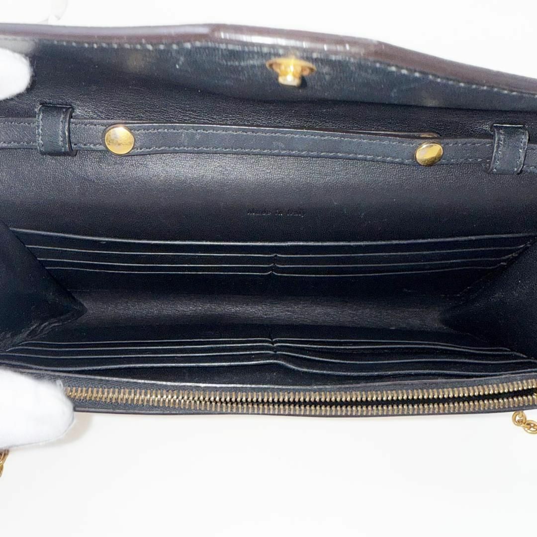 CELINE - 希少 セリーヌ 長財布 チェーンウォレット お財布