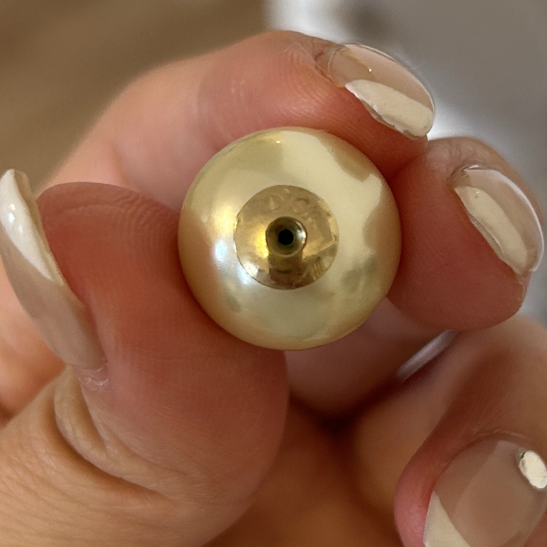 Christian Dior(クリスチャンディオール)のDior パールピアス 片耳のみ レディースのアクセサリー(ピアス)の商品写真