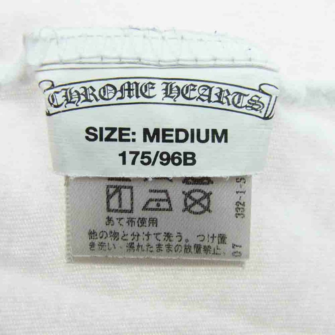 Chrome Hearts(クロムハーツ)のCHROME HEARTS クロムハーツ（原本無） FUCK YOU Pocket Tee ファック ユー バック ロゴ ポケット 半袖 Tシャツ M【中古】 メンズのトップス(シャツ)の商品写真