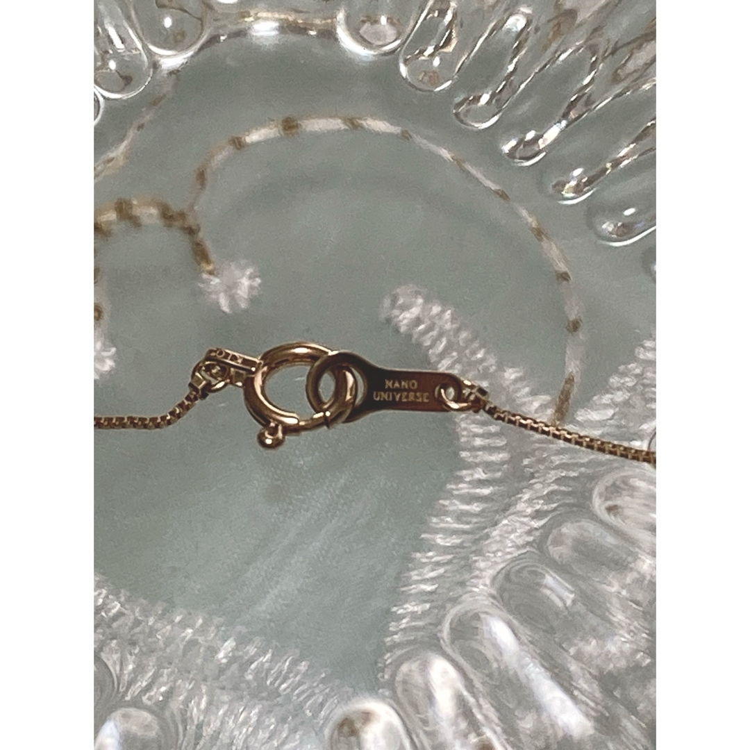 nano・universe(ナノユニバース)のnano・universe◆ K10 Yellow Gold チェーンネックレス レディースのアクセサリー(ネックレス)の商品写真