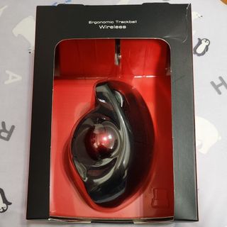 サンワサプライ(SANWA SUPPLY)のSANWA SUPPLY ワイヤレスエルゴトラックボール MA-WTB178BK(PC周辺機器)