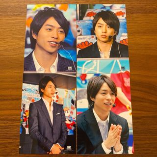 アラシ(嵐)の嵐  櫻井翔　公式写真　2007年ワールドカップバレー　4枚 送料込(アイドルグッズ)