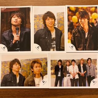 アラシ(嵐)の嵐  櫻井翔　公式写真 2007年　映画・黄色い涙　5枚 送料込(アイドルグッズ)