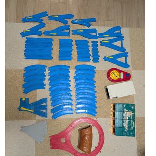 プラレールシリーズ(プラレールシリーズ)のプラレールまとめ売り　車庫　トンネル　転車台あり(鉄道模型)