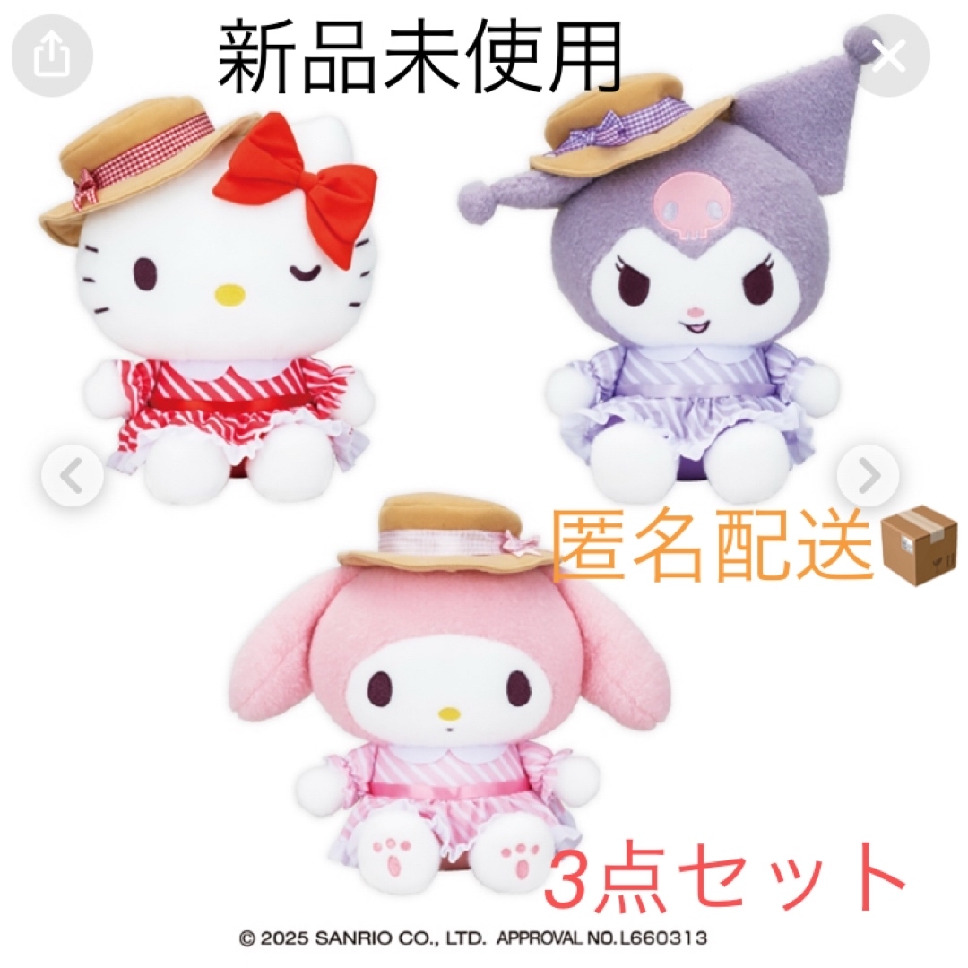 サンリオ(サンリオ)のサンリオ さんさんぴくにっく‼️ エンタメ/ホビーのおもちゃ/ぬいぐるみ(ぬいぐるみ)の商品写真
