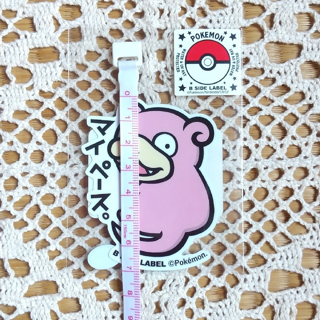 ポケモン(ポケモン)のB-SIDE LABEL × ポケモン ヤドン ステッカー エンタメ/ホビーのアニメグッズ(その他)の商品写真