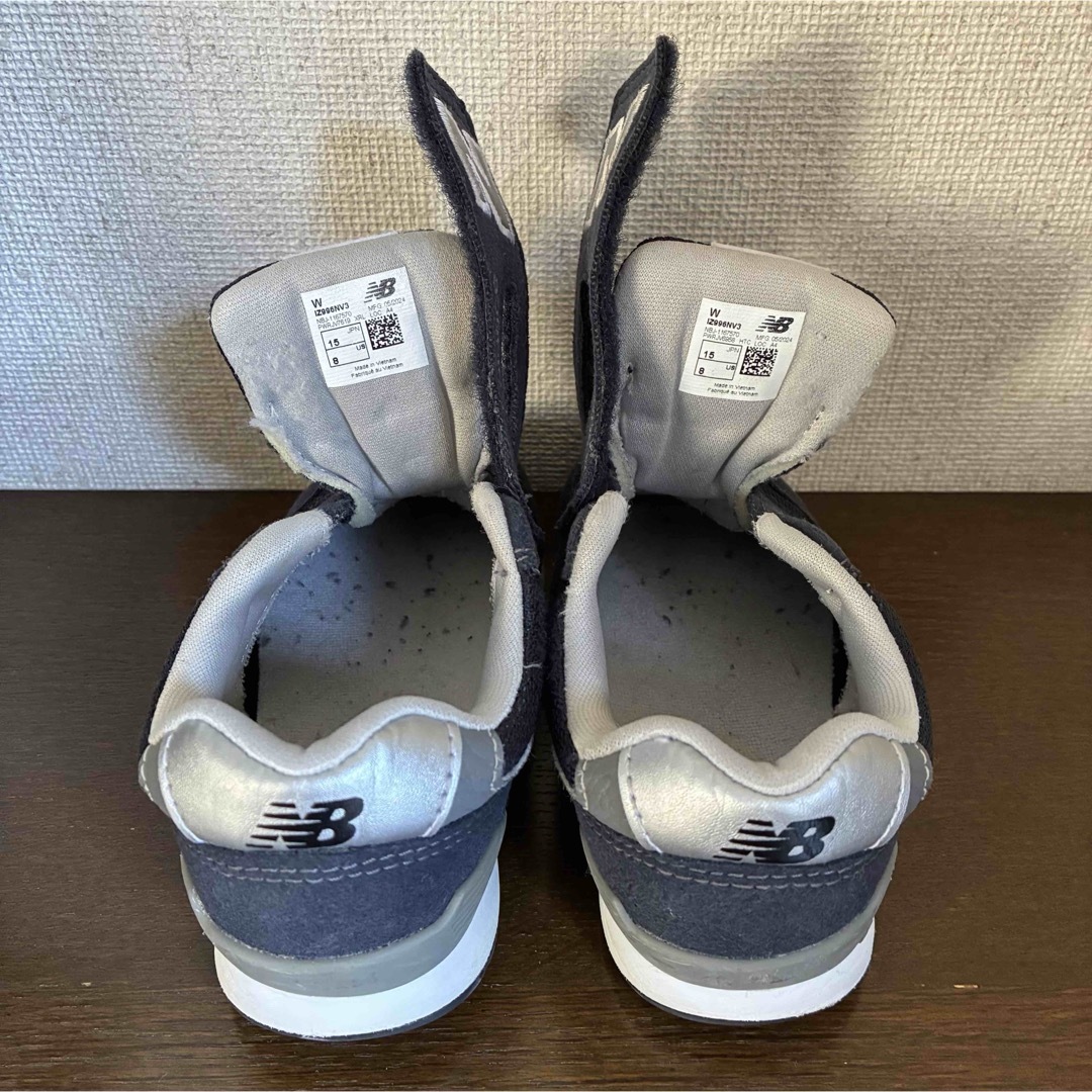 996（New Balance）(キュウキュウロク)のused   ニューバランス996 15bm  キッズ/ベビー/マタニティのキッズ靴/シューズ(15cm~)(スニーカー)の商品写真