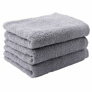 ムコタオル プラス フェイスタオル 中厚手 泉州タオル 日本製 綿100% 同色(タオル/バス用品)