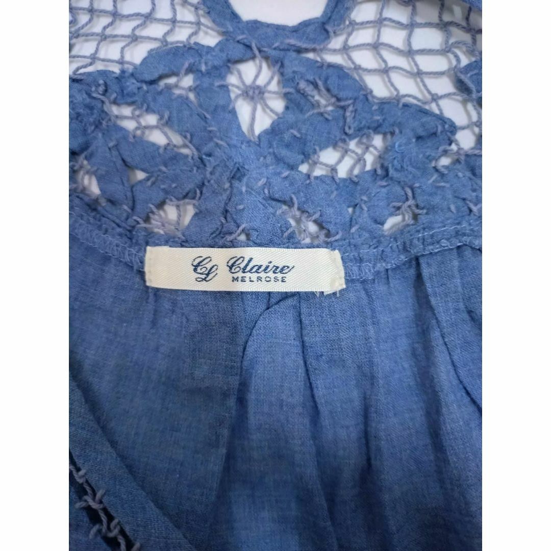MELROSE claire(メルローズクレール)のClaire Melrose メルローズクレール ノースリーブチュニック レディースのトップス(チュニック)の商品写真