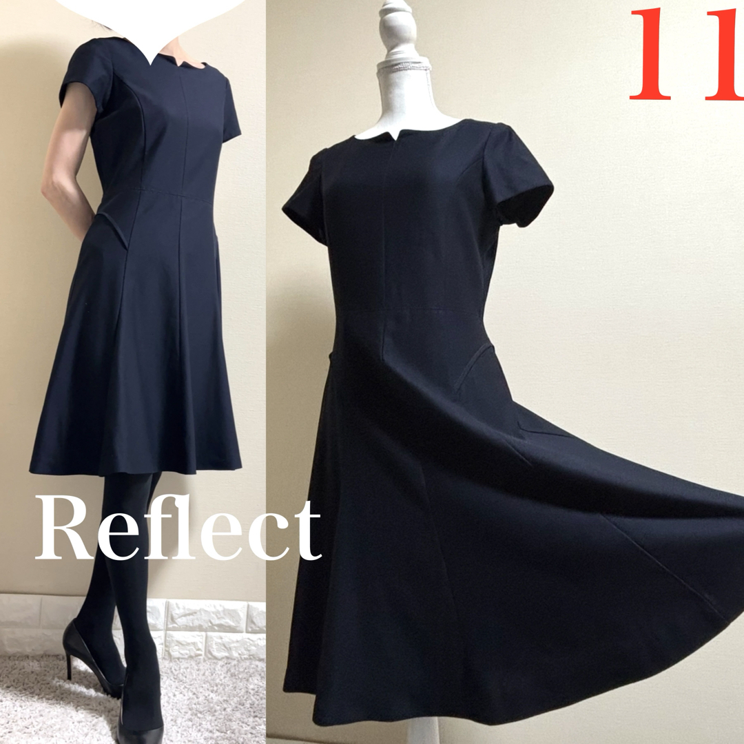 特価商品  ReFLEcT - Reflect リフレクト 洗える！春夏 お受験 半袖 ワンピース
