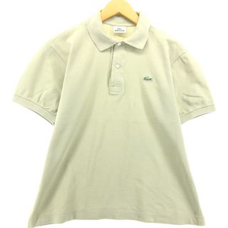 ラコステ(LACOSTE)の古着 ラコステ LACOSTE 半袖 ポロシャツ 4 メンズM相当 /eaa551593(ポロシャツ)