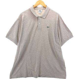 ラコステ(LACOSTE)の古着 ラコステ LACOSTE フランス企画 半袖 ポロシャツ 8 メンズXXL相当 /eaa551522(ポロシャツ)
