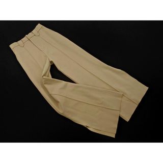 ミスティック(mystic)のmystic ミスティック サイドスリット パンツ size1/ベージュ ■■ レディース(その他)