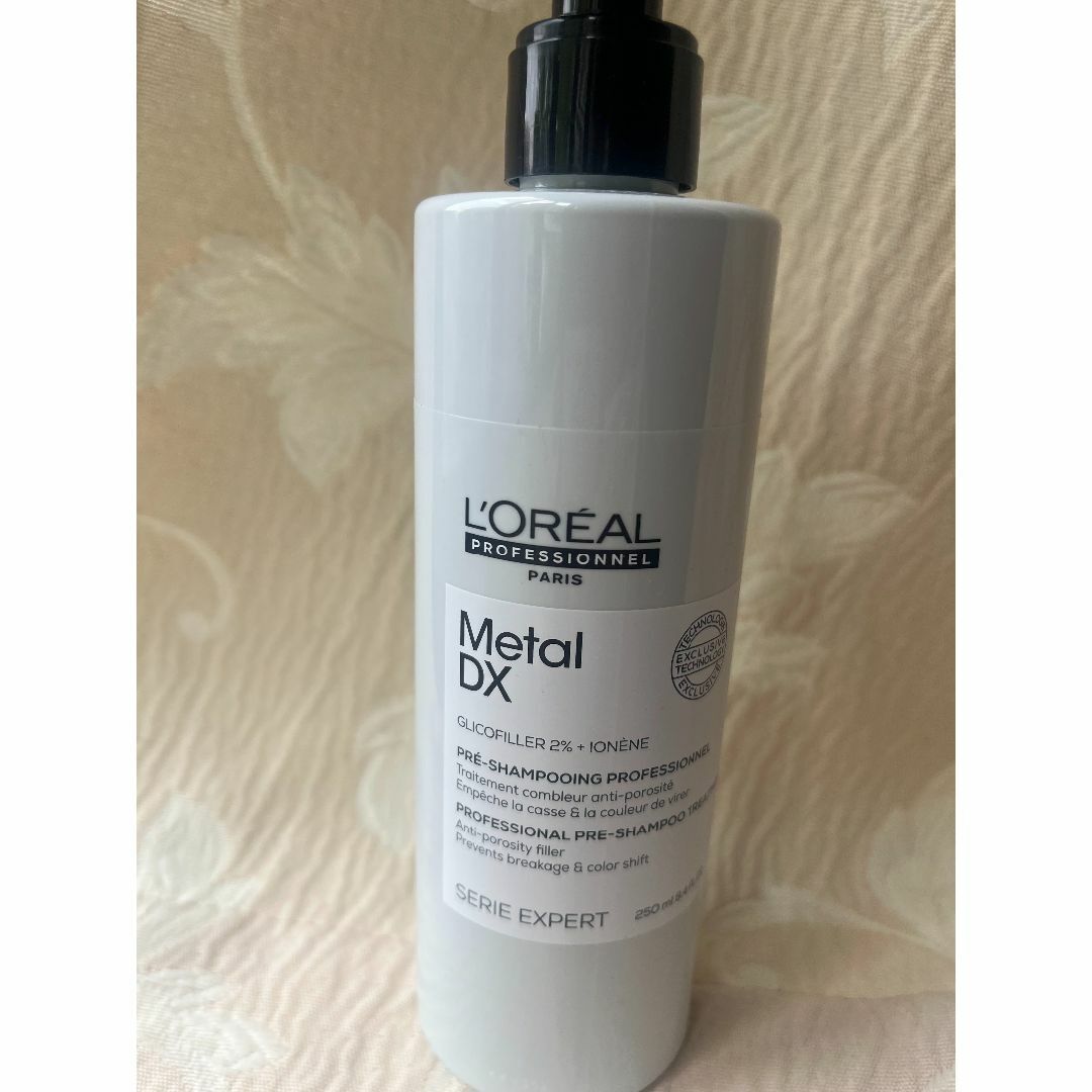 LOREAL PROFESSIONAL(ロレアルプロフェッショナル)の(新品.値下げ)メタルDX プロ プレシャンプートリートメント 250mL コスメ/美容のヘアケア/スタイリング(シャンプー)の商品写真