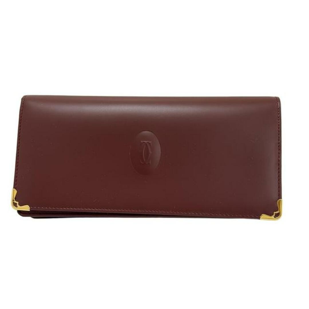 Cartier - Cartier(カルティエ) 長財布美品 マストライン Cartier - Cartier(カルティエ) 長財布美品 マストライン