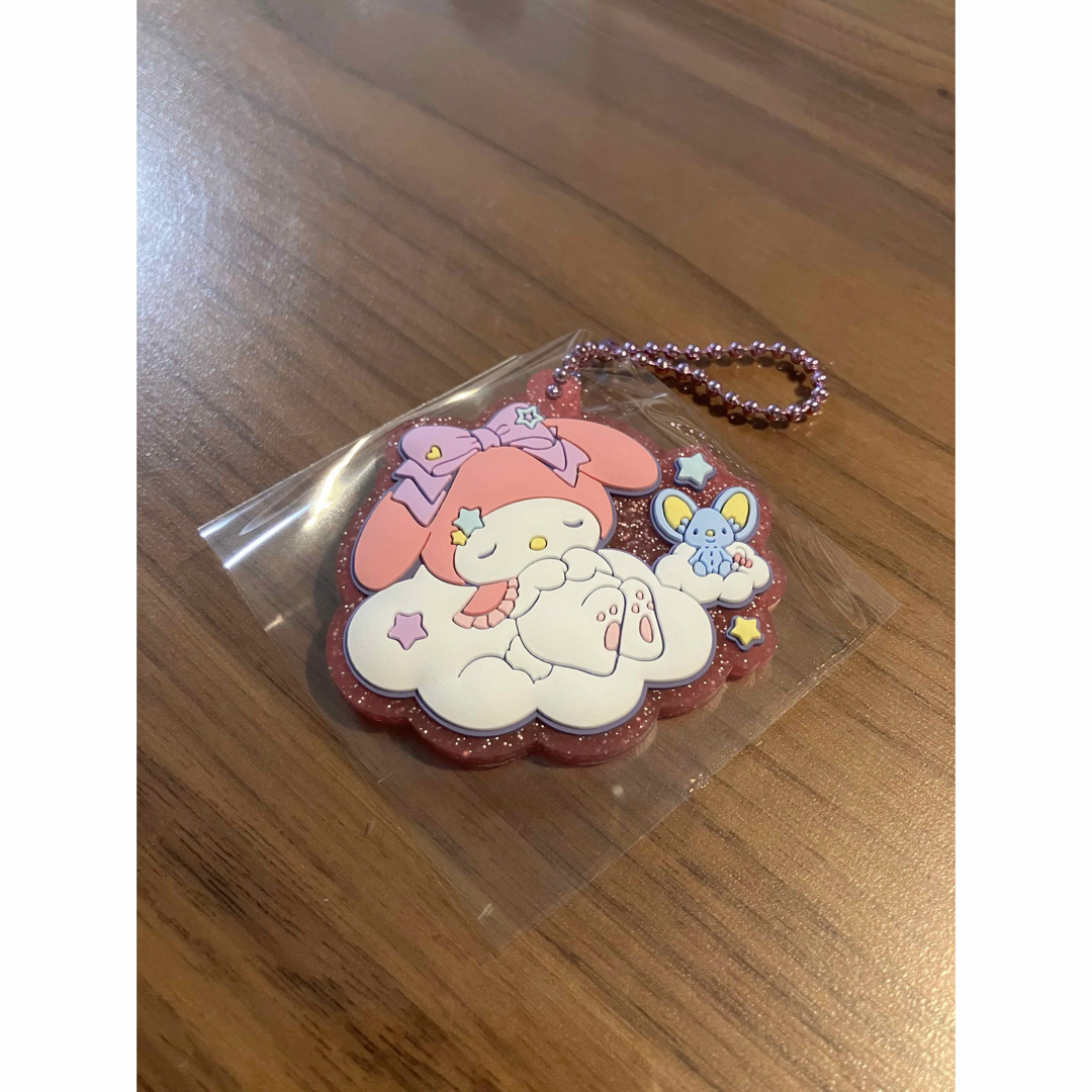 マイメロディ(マイメロディ)のぷっくりラバマス サンリオ エンタメ/ホビーのおもちゃ/ぬいぐるみ(キャラクターグッズ)の商品写真