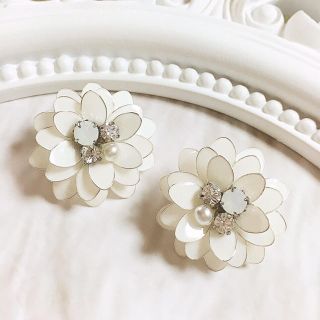 ブライダルフラワーピアス/イヤリング(ピアス)