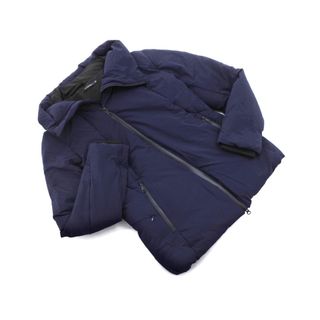 GLV galvanize ガルヴァナイズ ダウン ジャケット size50/濃紺 ◆■ メンズ