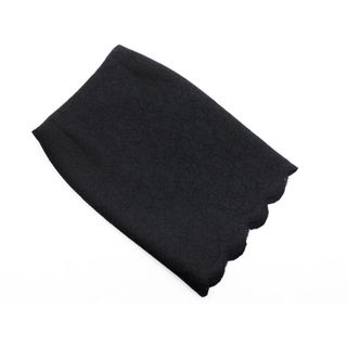 wb ダブルビー 総レース タイト スカート size36/黒 ■■ レディース