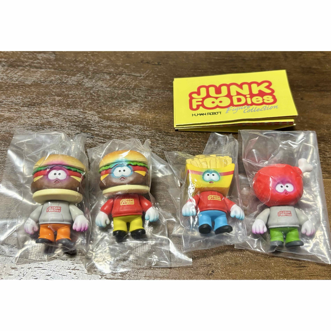ジャンク フーディーズ フィギュア ガチャ パンデッド エンタメ/ホビーのおもちゃ/ぬいぐるみ(キャラクターグッズ)の商品写真