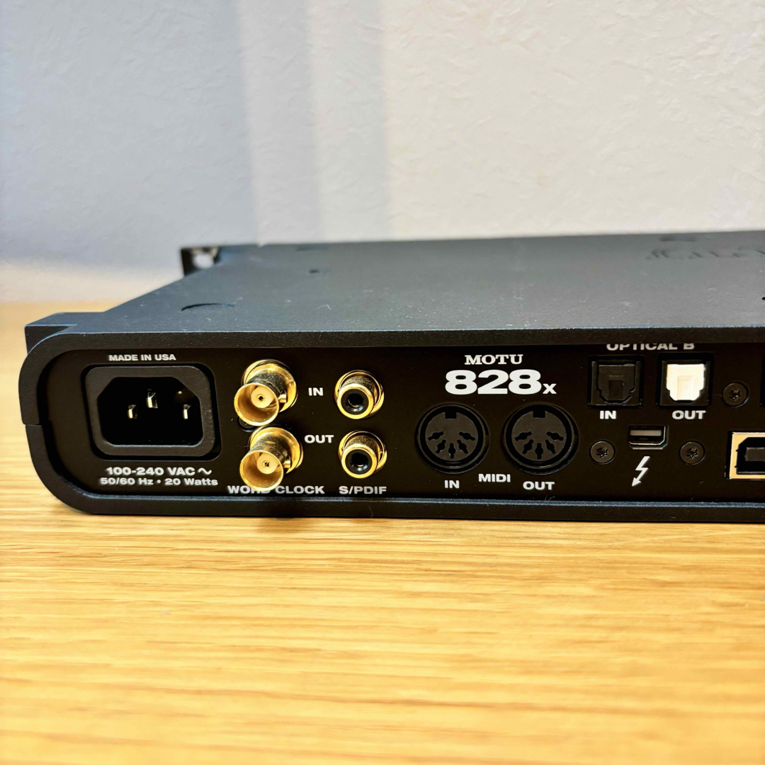 希少】MOTU モツ 828X 28x30 オーディオインターフェースの通販