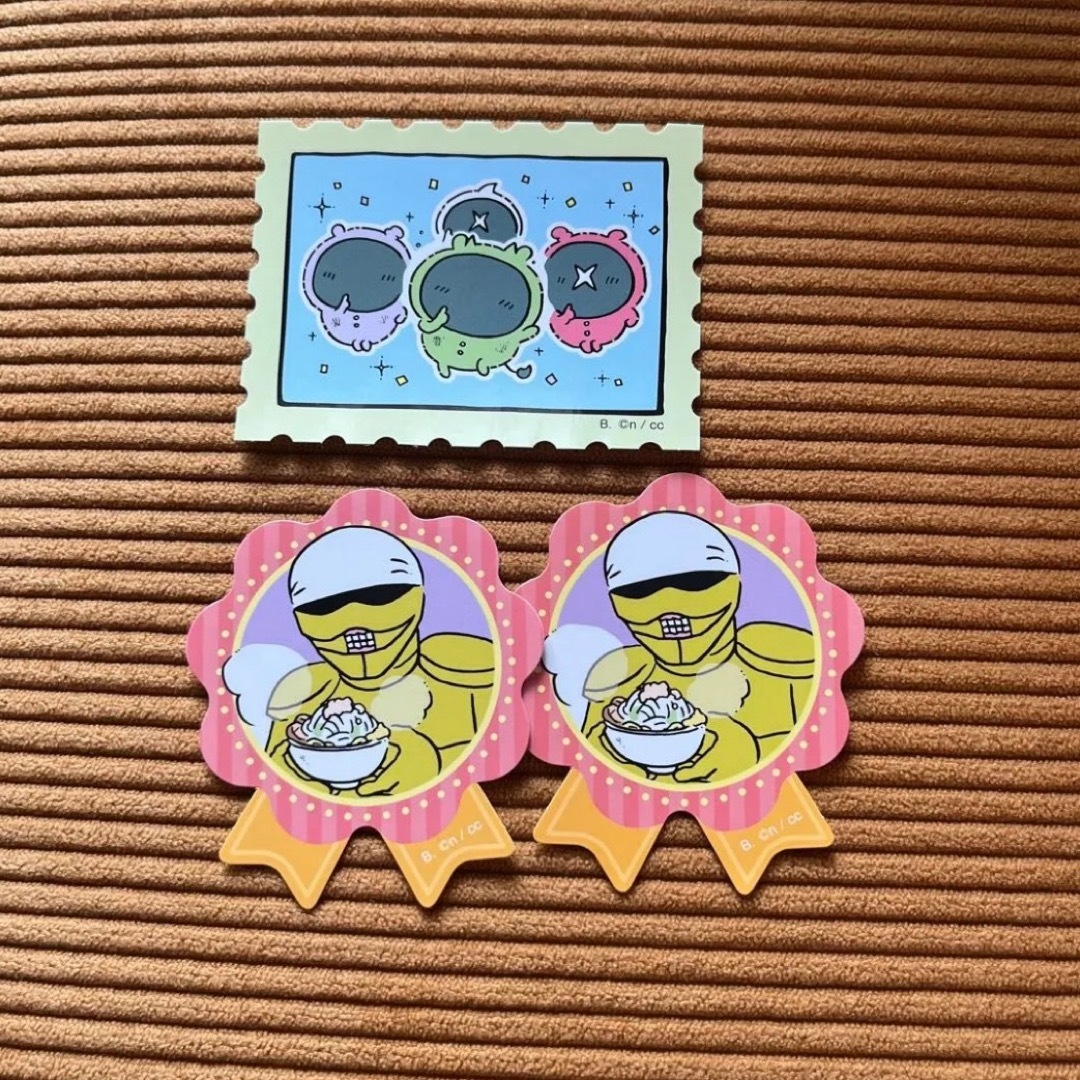 ちいかわ(チイカワ)のちいかわ ダイカットステッカー5 パジャマパーティーズ 鎧 エンタメ/ホビーのおもちゃ/ぬいぐるみ(キャラクターグッズ)の商品写真