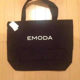 エモダ(EMODA)の新品 タグ付き♡ EMODA A3キャンバス トートバッグ  トートバック (トートバッグ)