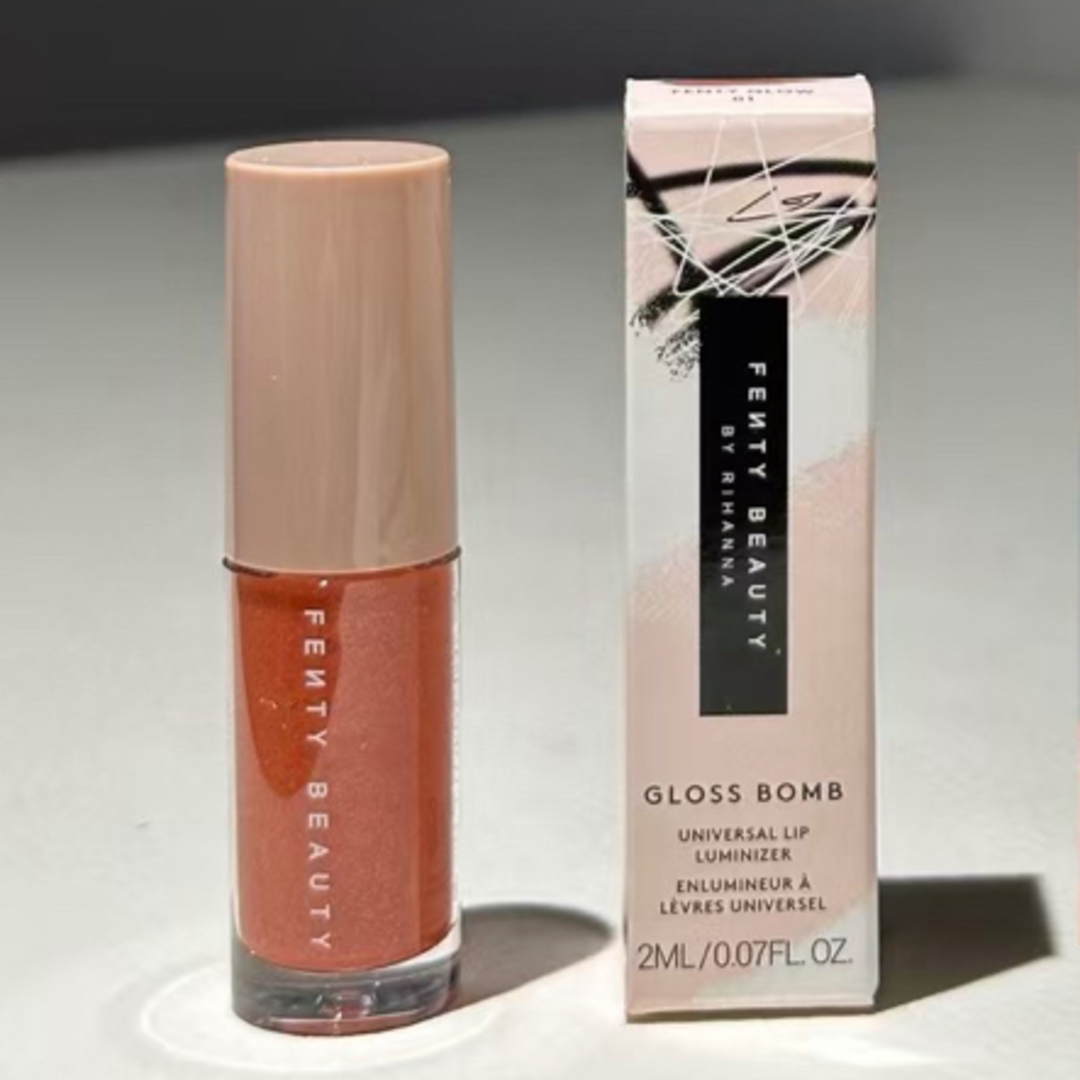 FENTY(フェンティ)の【新品】Fenty Beauty Gloss bomb ミニ 01 コスメ/美容のベースメイク/化粧品(リップグロス)の商品写真