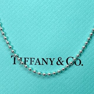 ティファニー(Tiffany & Co.)の極美品 87cm ティファニー ボールチェーン ロング ネックレス24-5805(ネックレス)