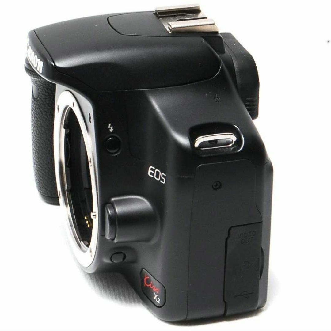 日本未入荷 トリプルレンズ♡ショット数少なめ3300枚♡Canon X2 Kiss キャノン デジタルカメラ